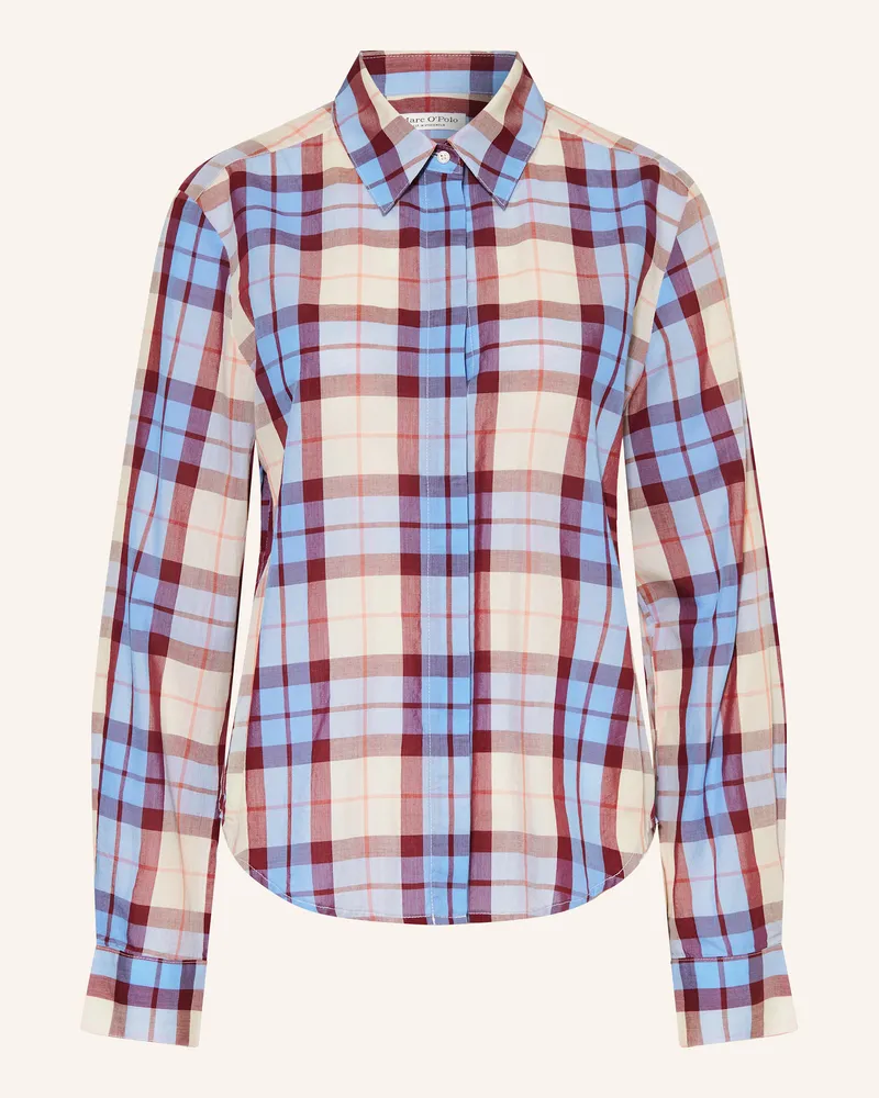 Marc O'Polo Hemdbluse Dunkelrot