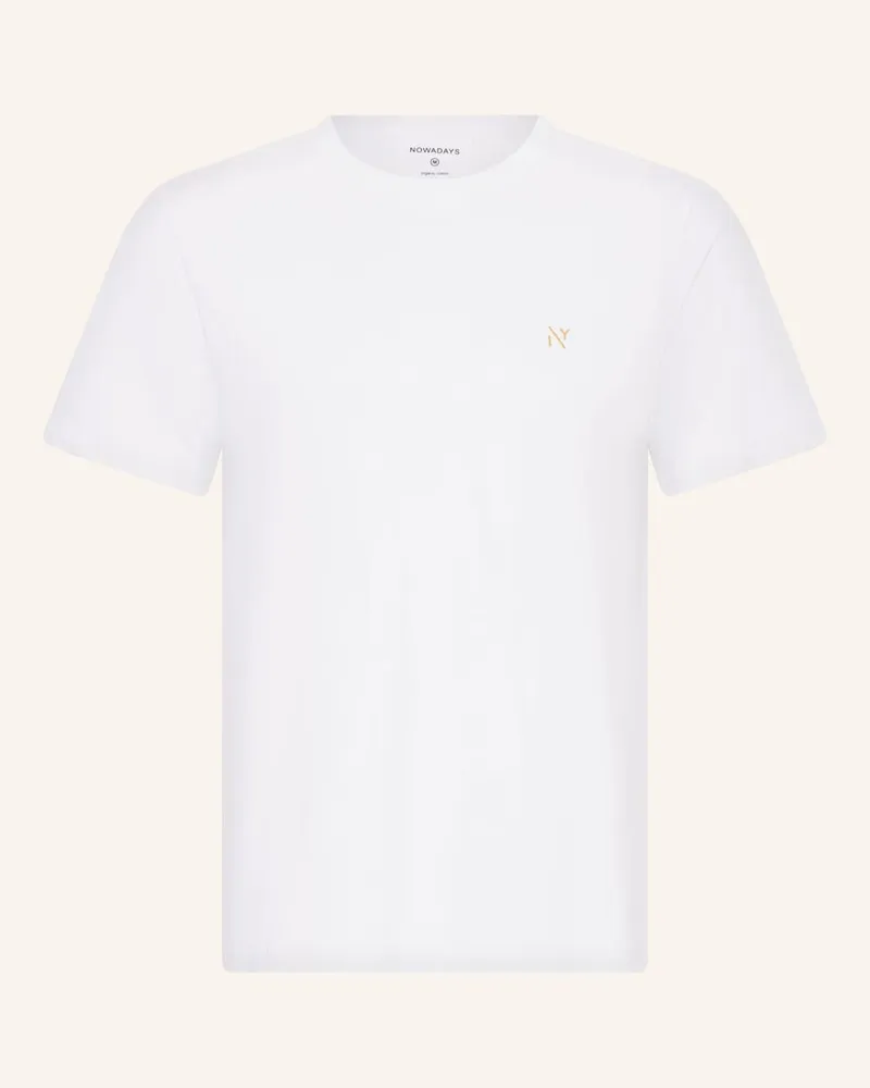 Nowadays T-Shirt Weiss