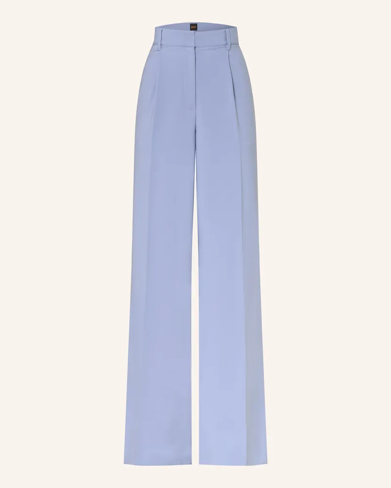 HUGO BOSS Marlenehose Tiwi blau Hellblau