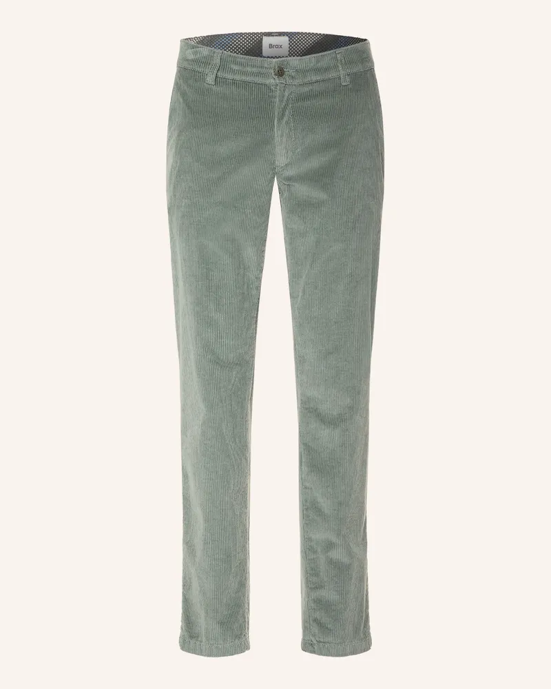 Brax Cordchino Phil Tapered Fit gruen 34