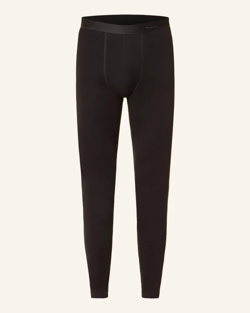 Mey Lange Unterhose Serie Casual Cotton schwarz Schwarz