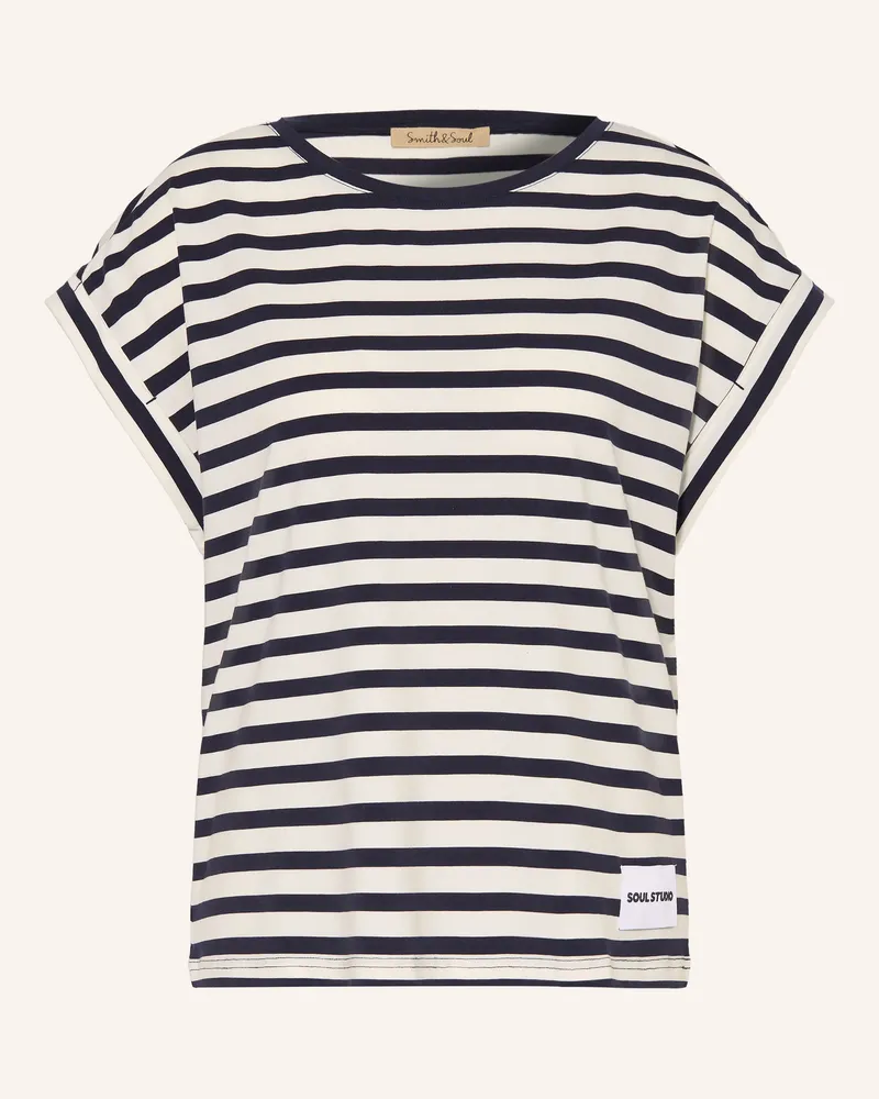 Smith & Soul T-Shirt blau Weiss