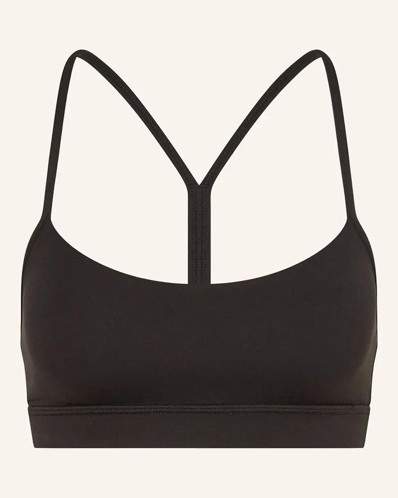 LULULEMON Sport-BH FLOW Y Schwarz