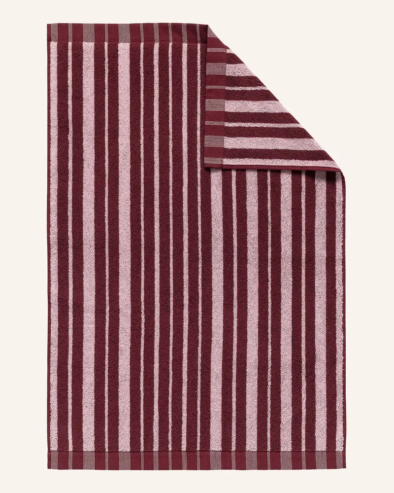 Marimekko Handtuch Raide rot Dunkelrot