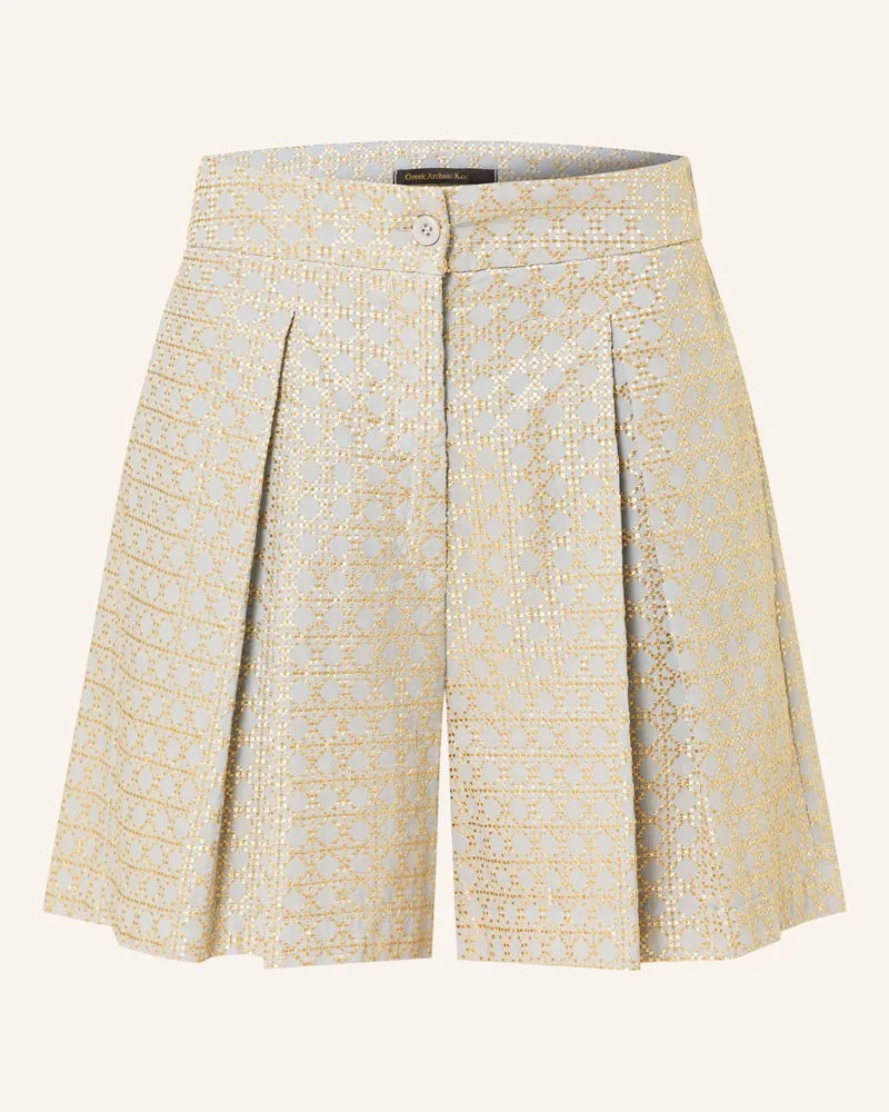 Greek Archaic Kori Shorts Cross grau Hellgrau