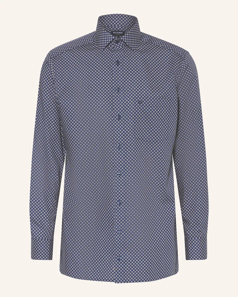 Olymp Hemd Luxor Modern Fit blau Dunkelblau