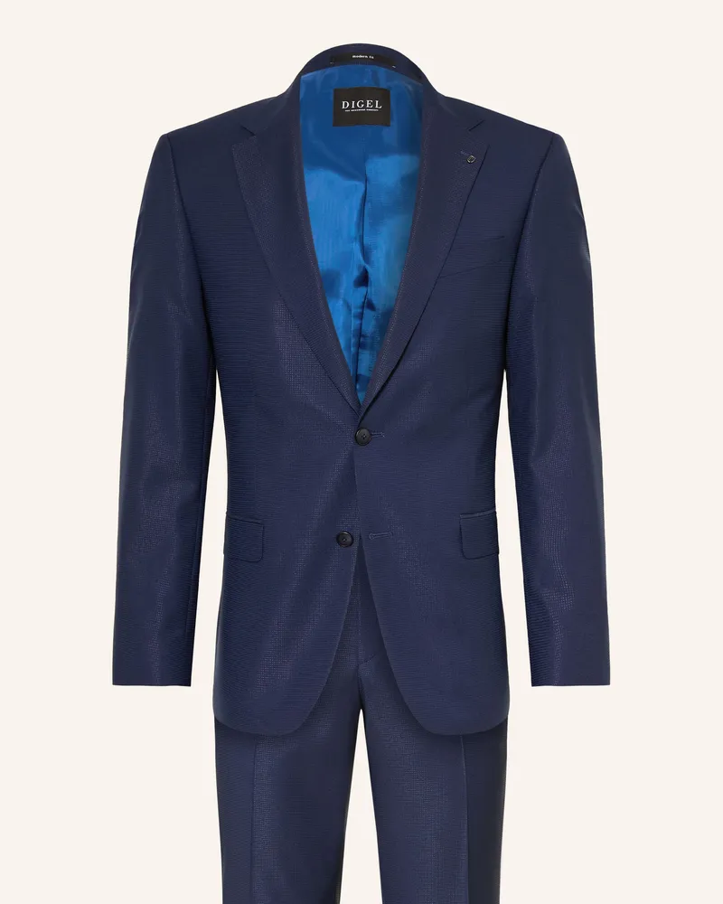 Digel Anzug Daren-G Slim Fit blau Dunkelblau