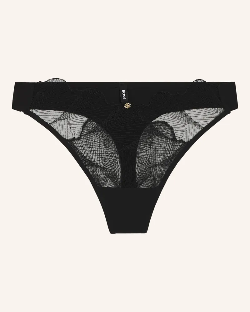 HUGO BOSS Slip THONG_GINGKO Schwarz