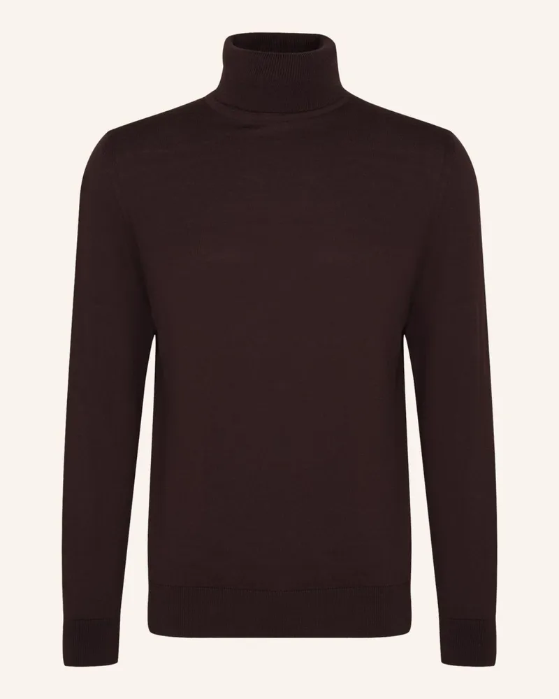 Seidensticker Pullover, Pullunder Regular Fit Braun