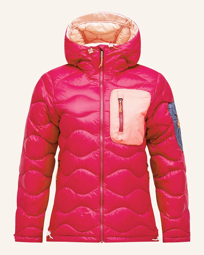 Peak Performance Daunenjacke HELIUM UTILITY Dunkelrot