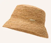 Strohhut beige