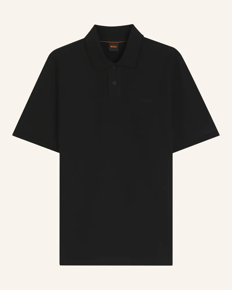 HUGO BOSS Poloshirt Phoenix Regular Fit schwarz Schwarz