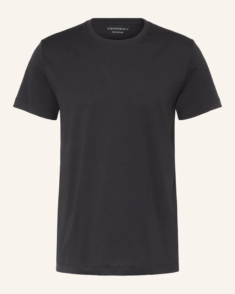 Strokesman's Strokesman 2er-Pack T-Shirts schwarz Schwarz