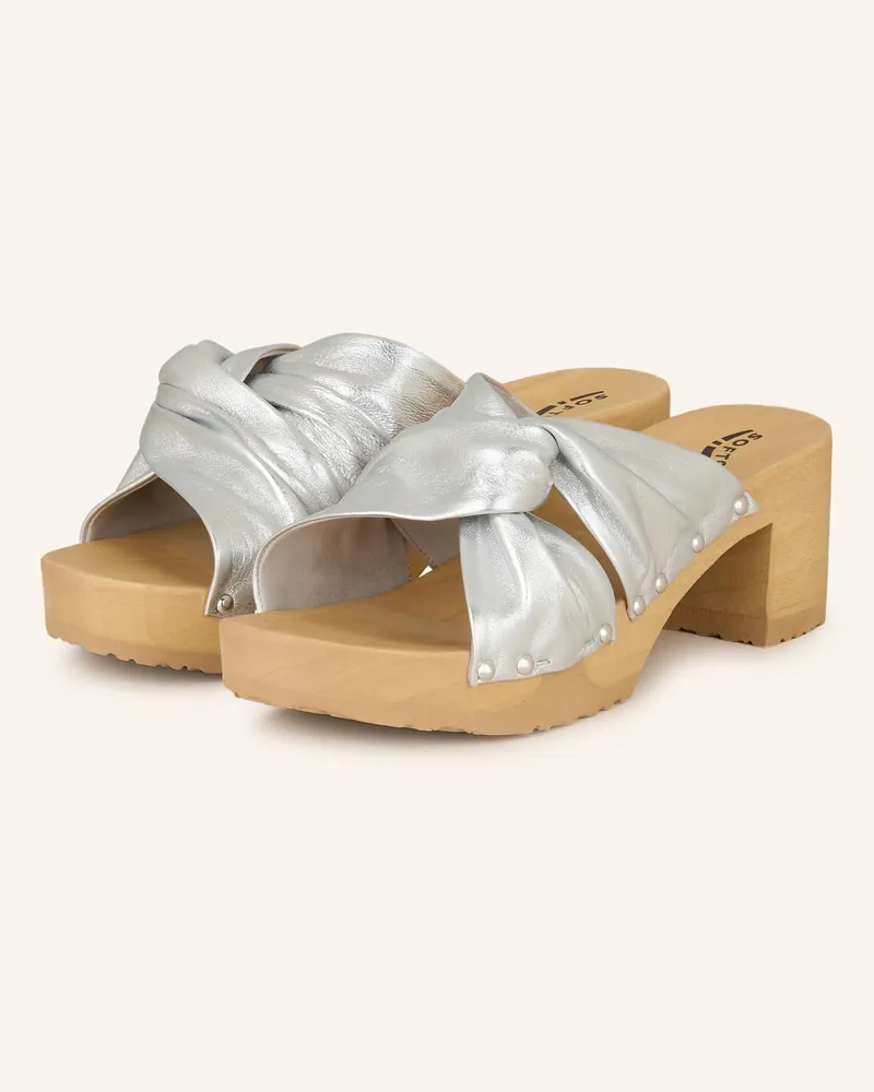 Softclox Clogs HORTENSIA Silber