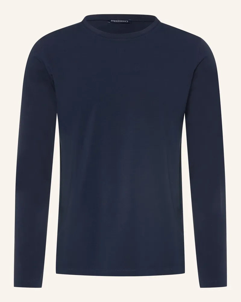 Strokesman's Schlafshirt blau Dunkelblau