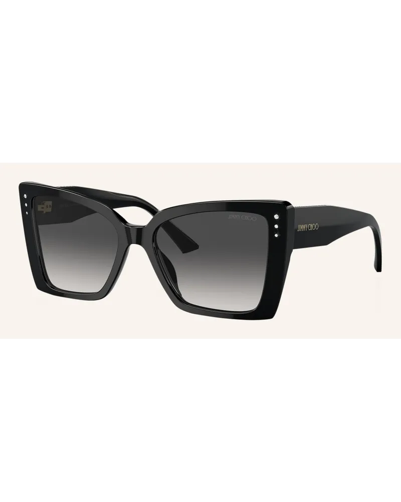 Jimmy Choo Sonnenbrille JC5001B mit Schmucksteinen Schwarz