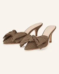 Loeffler Randall Mules MARGOT - BRAUN/ SCHWARZ Braun