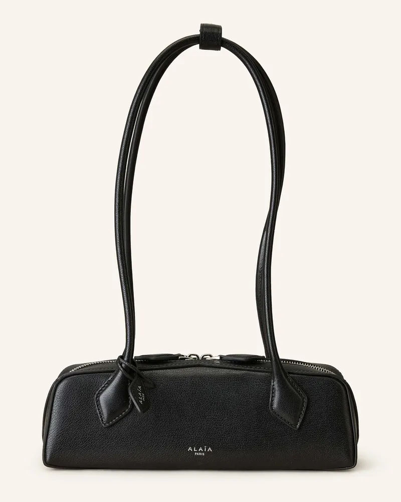 Alaïa Schultertasche LE TECKEL SMALL Schwarz