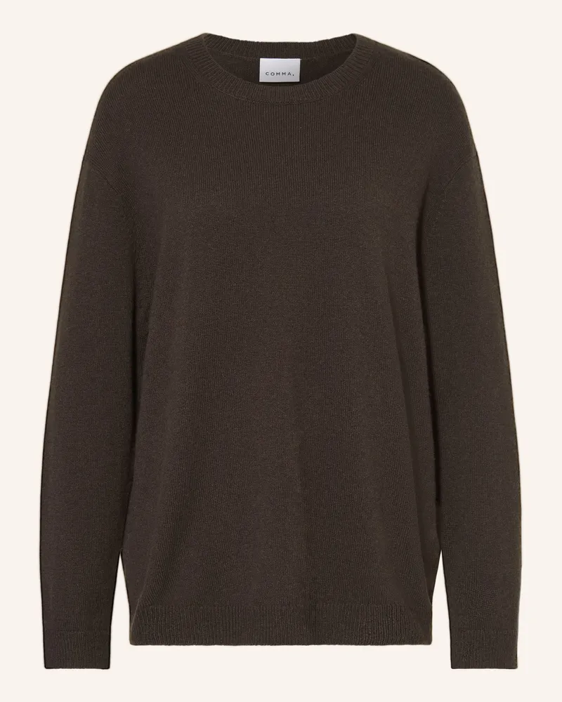 COMMA Pullover braun Braun