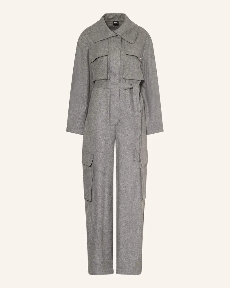 HUGO BOSS Jumpsuit DASPIRA Grau