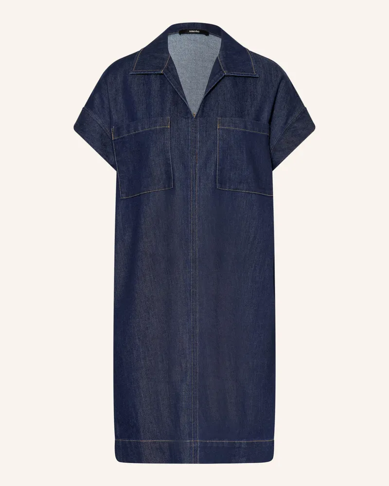 someday. Kleid Qondra In Jeansoptik blau Blau