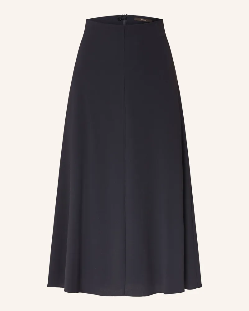 windsor. Satinrock blau Dunkelblau