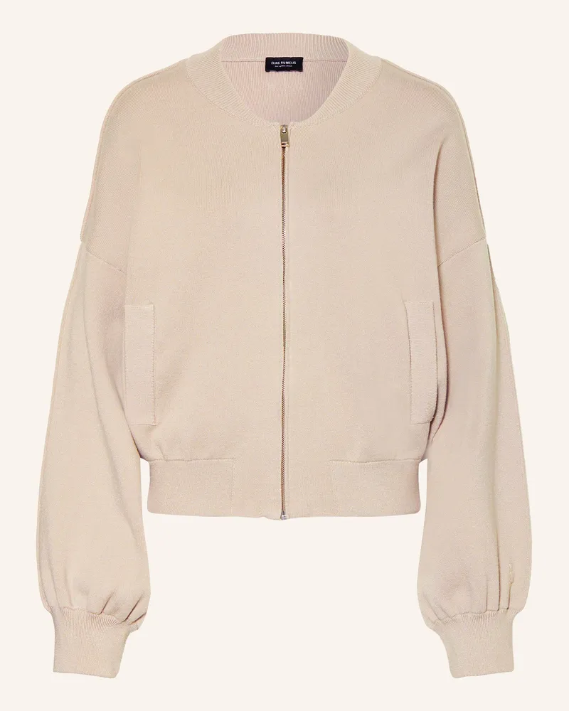 Elias Rumelis Strickblouson Nelia beige Creme