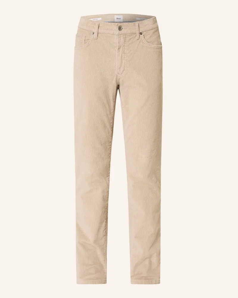 Brax Cordhose CADIZ Straight Fit Hellbraun