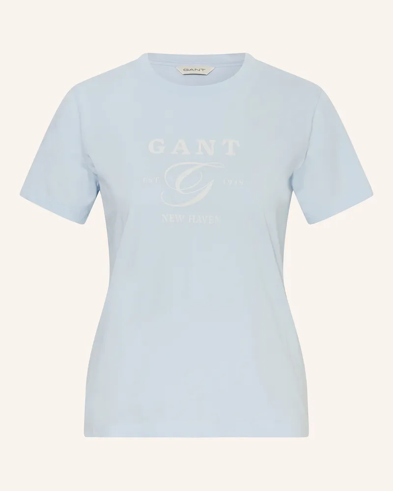 Gant T-Shirt Hellblau