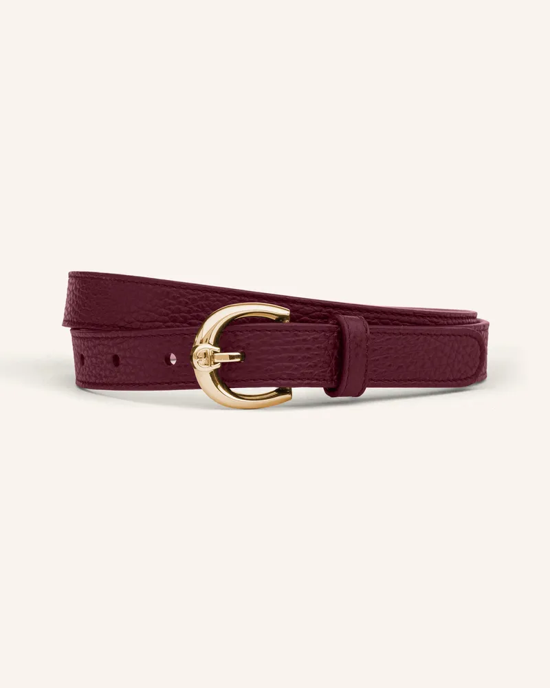 Aigner Ledergürtel FASHION Dunkelrot