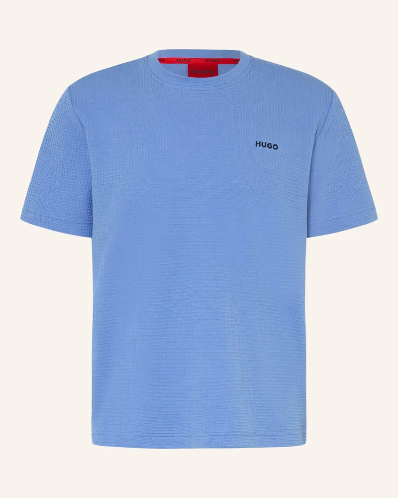 HUGO BOSS Schlafshirt Austin blau Hellblau