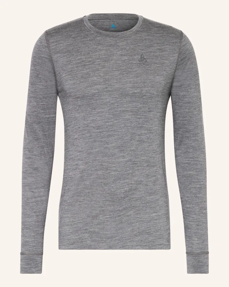 Odlo Funktionswäsche-Shirt ACTIVE WARM ECO Grau