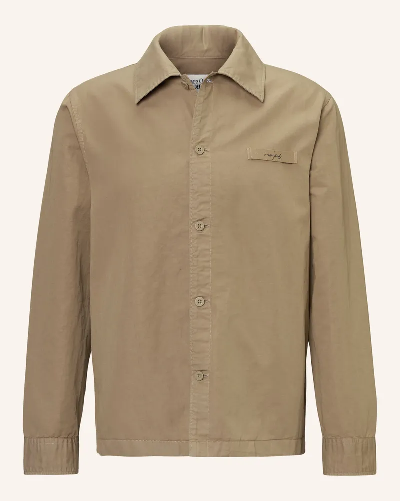 Marc O'Polo Overshirt braun Braun