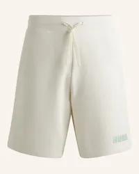 HUGO BOSS Casual Hose DIQOSHORT Relaxed Fit Weiss