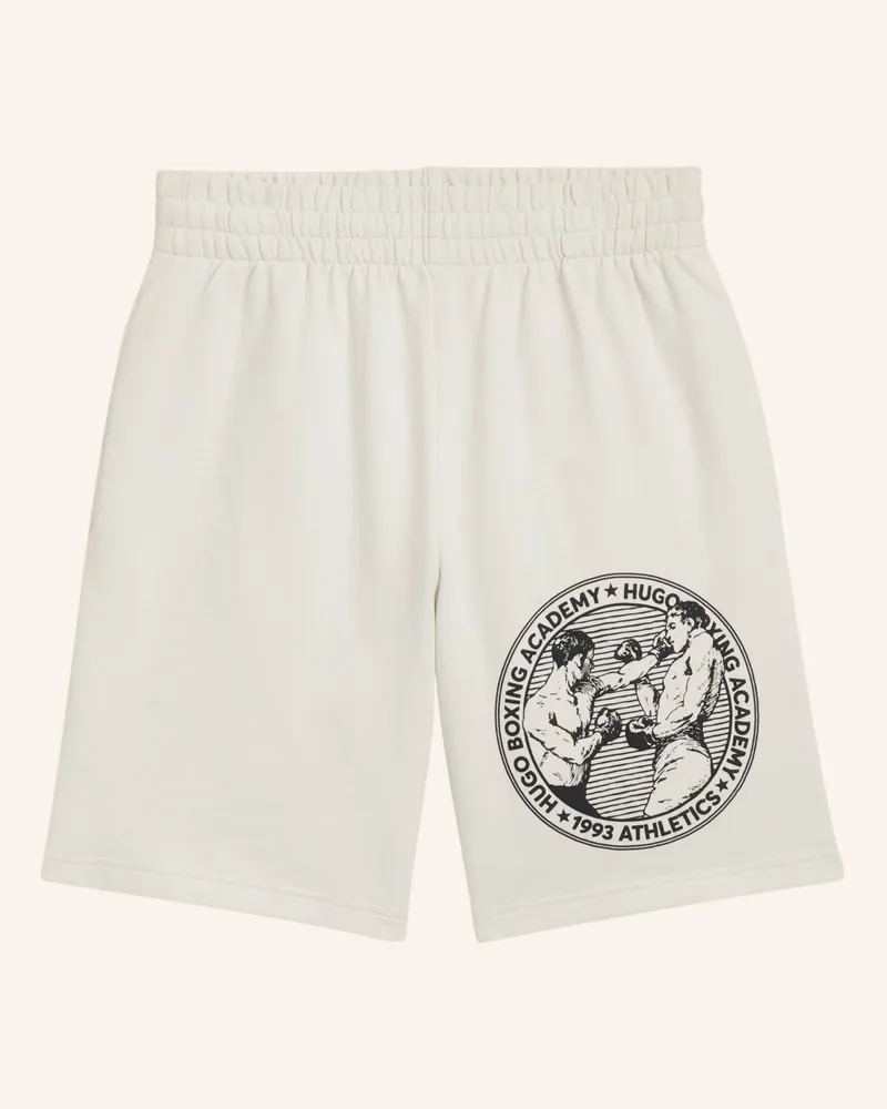 HUGO BOSS Casual Hose DUBOX Relaxed Fit Weiss