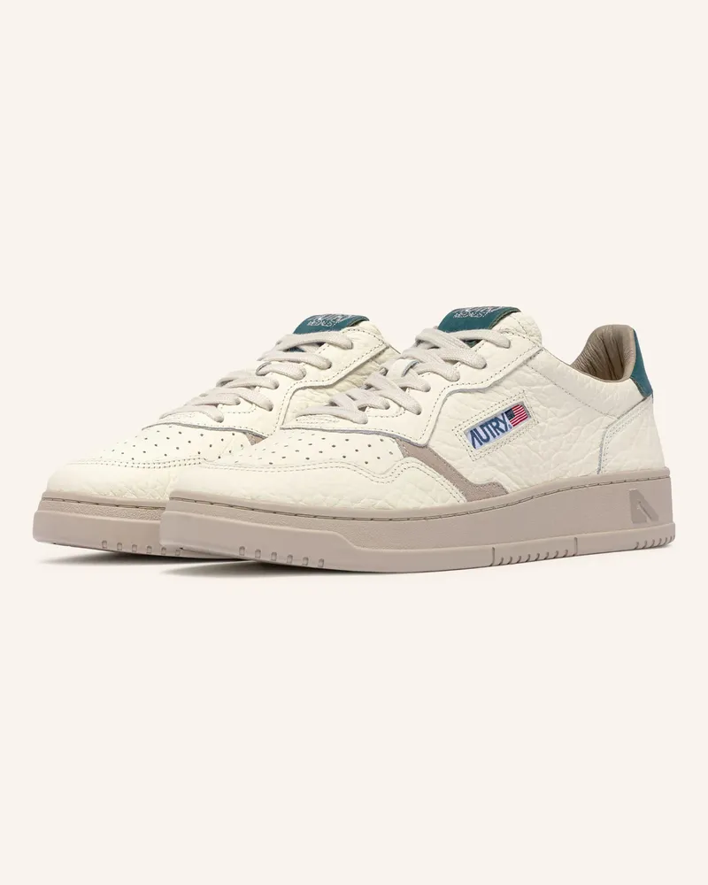 AUTRY Sneaker Medalist Low Elephant beige Weiss