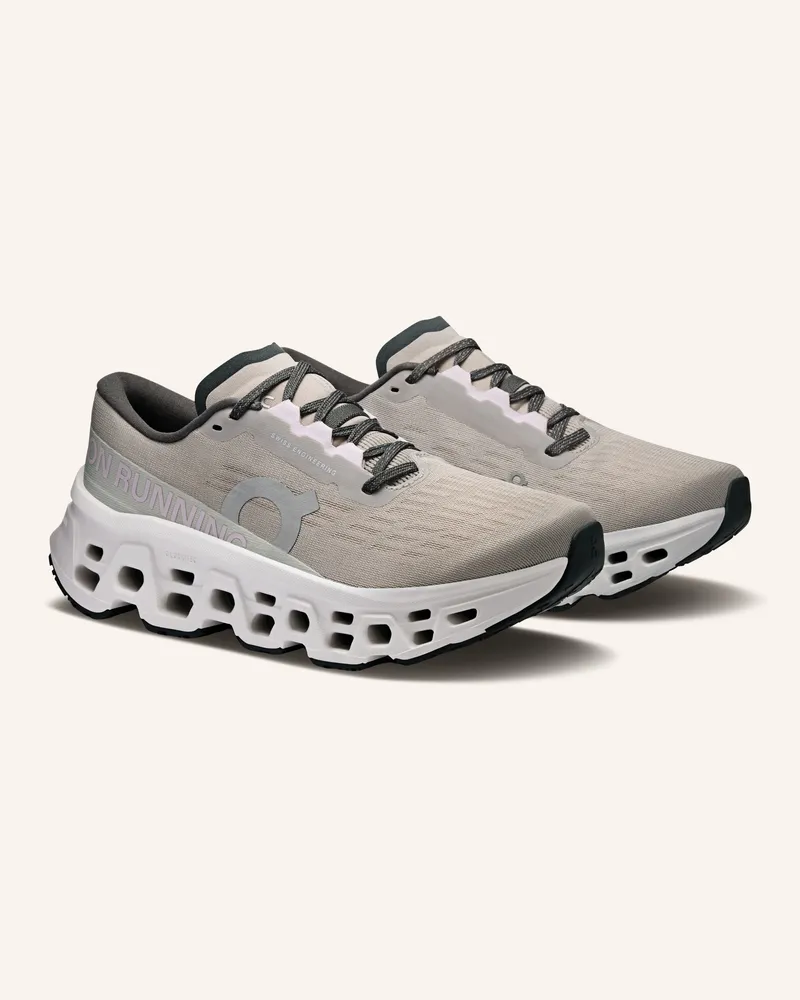 ON Laufschuhe Cloudmonster 3 beige Ecru