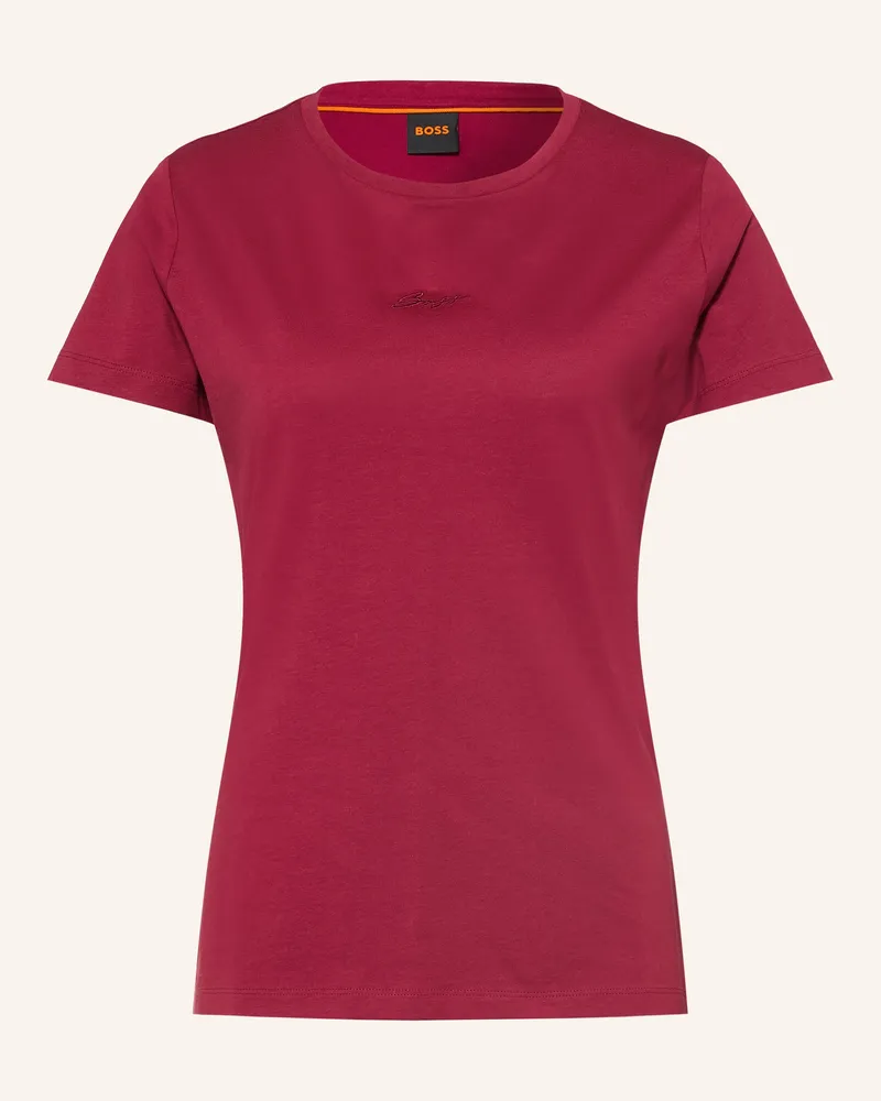 HUGO BOSS T-Shirt Elove rot Fuchsia