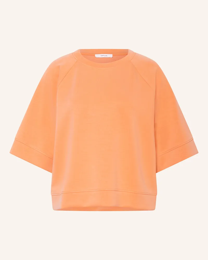 OPUS T-Shirt GINUS Hellorange