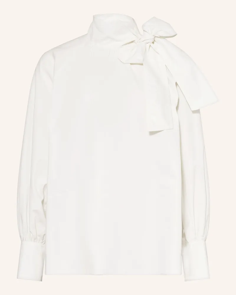 Max Mara Schluppenbluse BURGOS Weiss