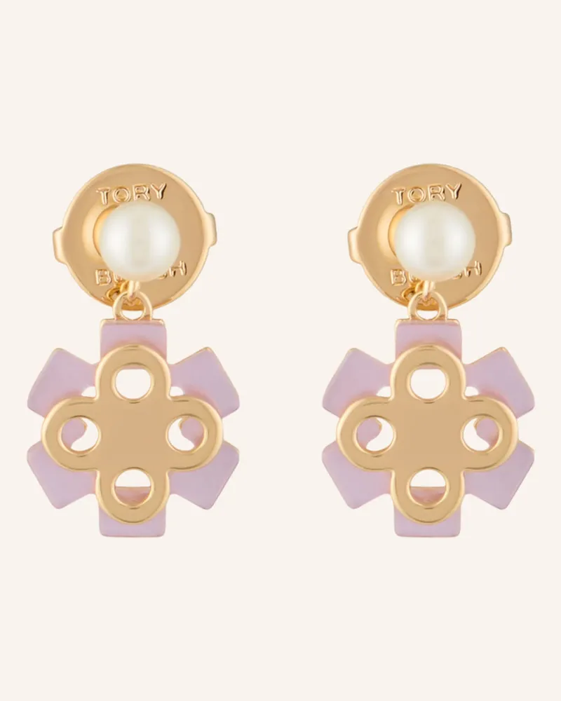 Tory Burch Ohrstecker Forget Me Not gold Gold