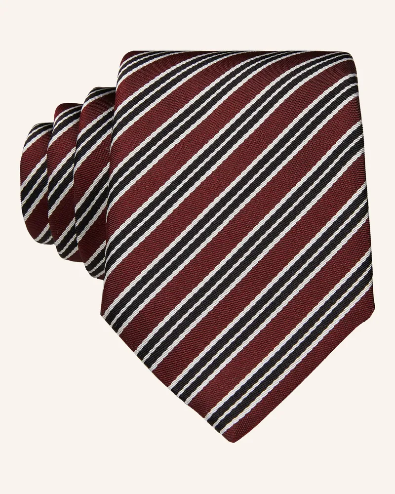 HUGO BOSS Krawatte Dunkelrot