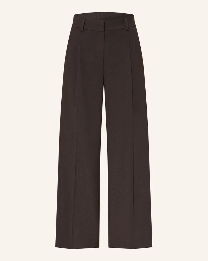 OPUS Marlenehose MOIRA SOUL Dunkelbraun
