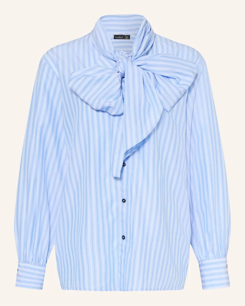 van Laack Schluppenbluse Vl-Uzma-Xx blau Hellblau