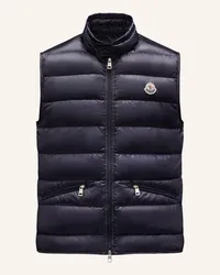 Moncler Daunenweste Blau