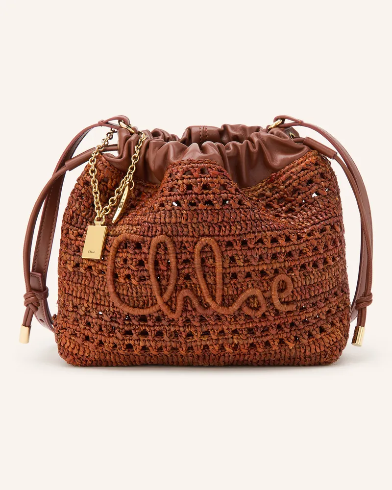 Chloé Umhängetasche Summer Banana braun 26m
