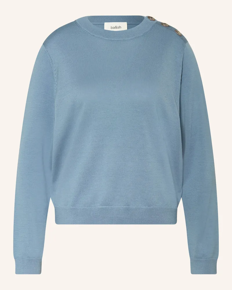 ba&sh Pullover Byleil grau Hellblau