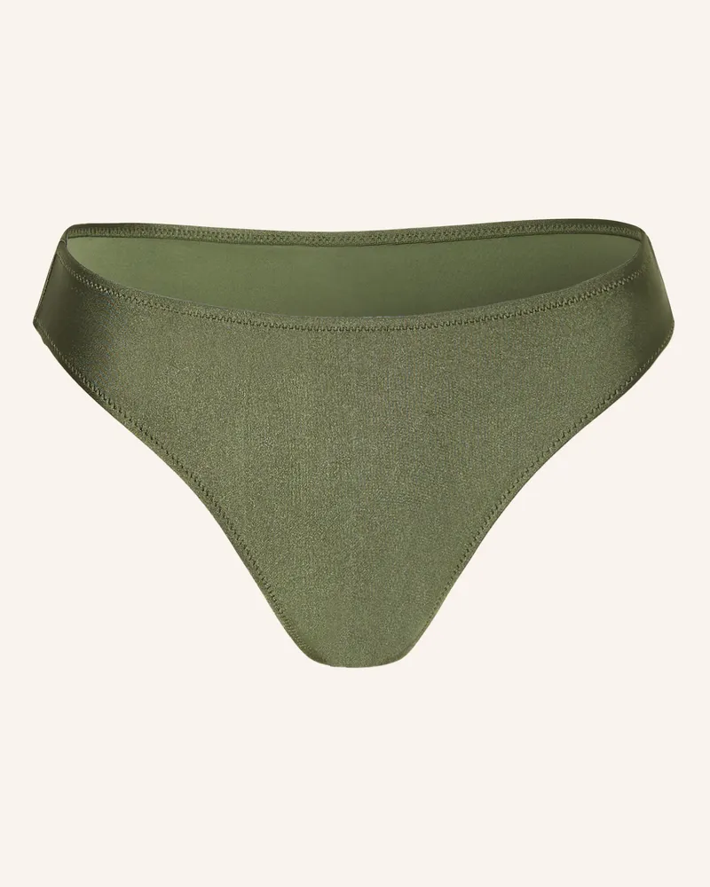 Mrs & HUGS Basic-Bikini-Hose gruen Oliv