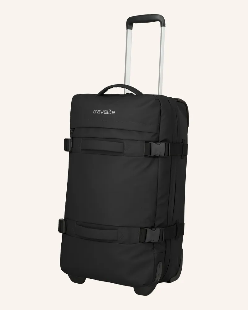 Travelite Trolley Bolonia Medium schwarz Schwarz