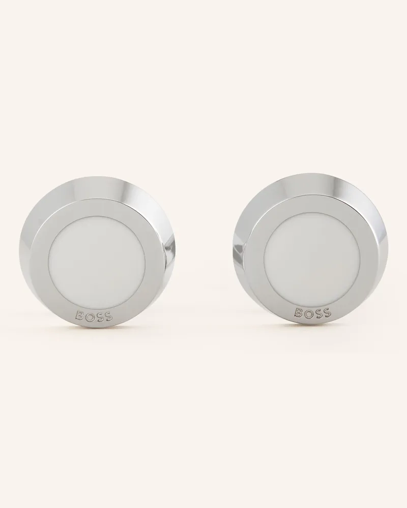 HUGO BOSS Manschettenknöpfe SIMONY Weiss